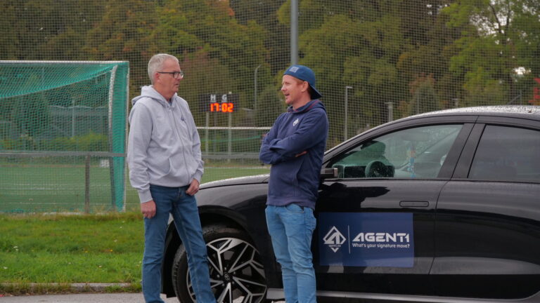 Jan-Eddie Hansen og Roy Pedersen Agent1 Lystlunden