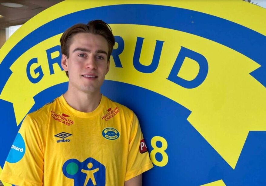 Erik Muhle signerer for Grorud PostNord Agent1 SignatureMoves